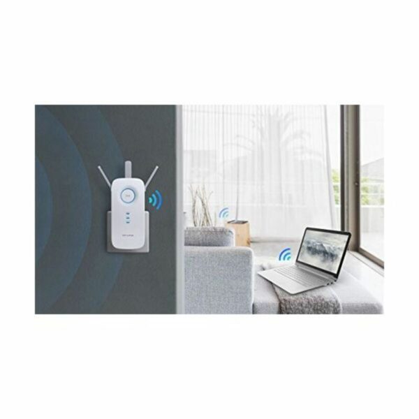 Schnittstelle TP-Link RE450 WiFi Dual AC1750 LAN Gbit Weiß – Bild 8
