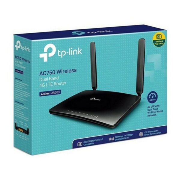 4G LTE-Wifi Dual tragbarer Router TP-Link Archer MR200 433 Mbps – Bild 4