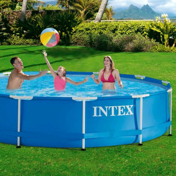 Schwimmbad Abnehmbar Intex 366 x 76 x 366 cm – Bild 2