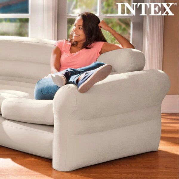 Aufblasbares Sofa Intex 257 x 76 x 203 cm Ecke – Bild 2
