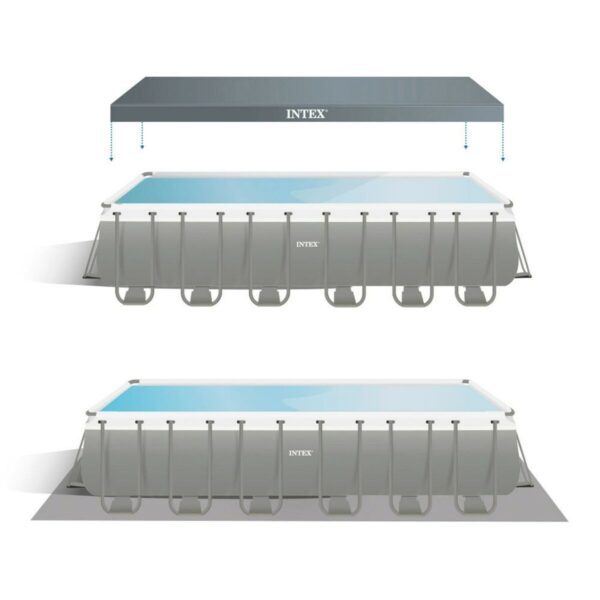 Schwimmbad Abnehmbar Intex 732 x 132 x 366 cm – Bild 5