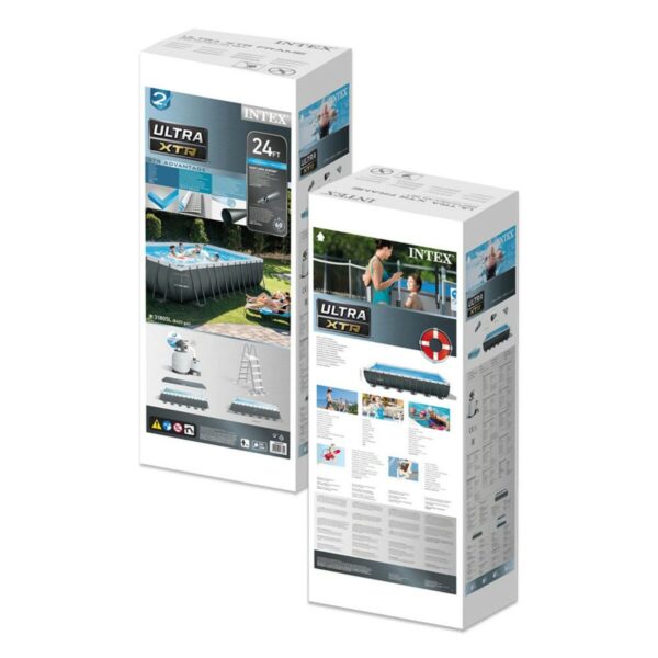 Schwimmbad Abnehmbar Intex 732 x 132 x 366 cm – Bild 6