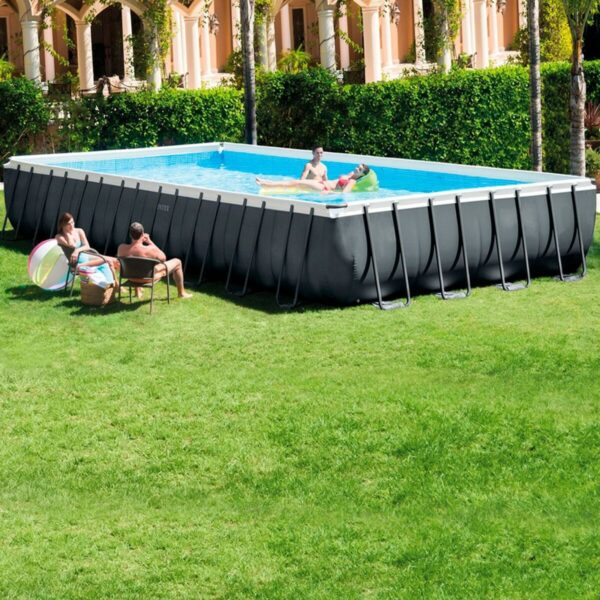 Schwimmbad Abnehmbar Intex 26374 975 x 132 x 488 cm – Bild 2