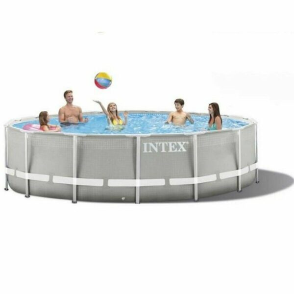 Schwimmbad Abnehmbar Intex 26720 427 x 107 x 427 cm 12706 L – Bild 2