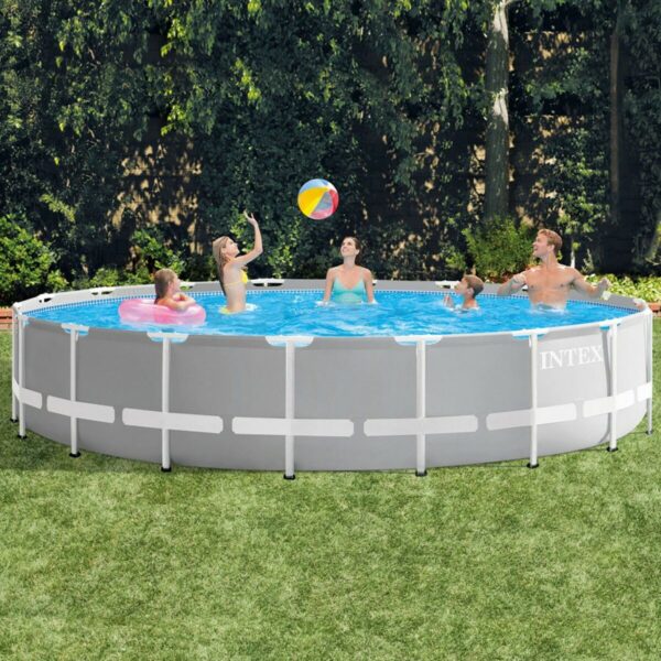 Schwimmbad Abnehmbar Intex 26732NP 549 x 122 x 549 cm – Bild 3