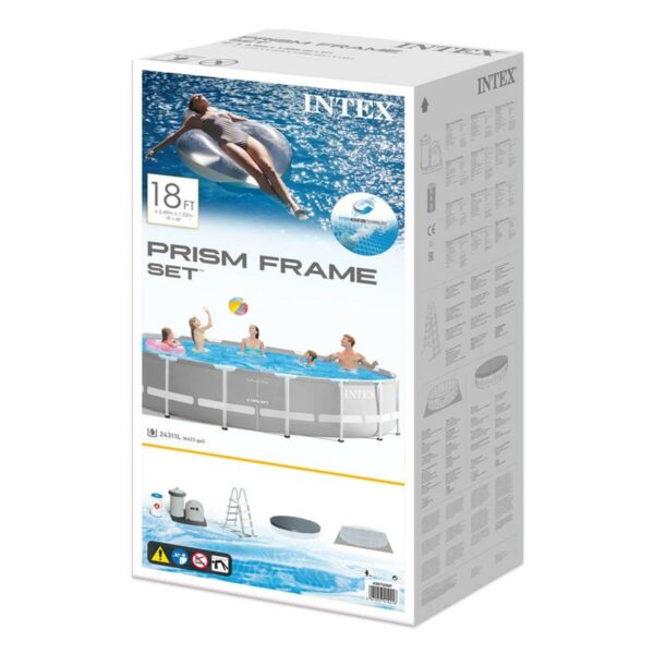 Schwimmbad Abnehmbar Intex 26732NP 549 x 122 x 549 cm – Bild 7