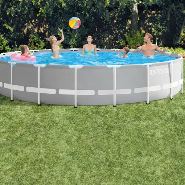 Schwimmbad Abnehmbar Intex 26756NP 610 x 132 x 610 cm – Bild 3