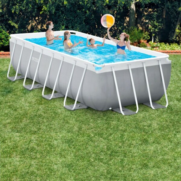 Schwimmbad Abnehmbar Intex 26792 488 x 107 x 244 cm – Bild 3