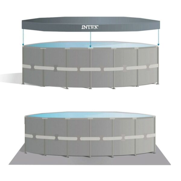 Schwimmbad Abnehmbar Intex 732 x 132 x 732 cm – Bild 4