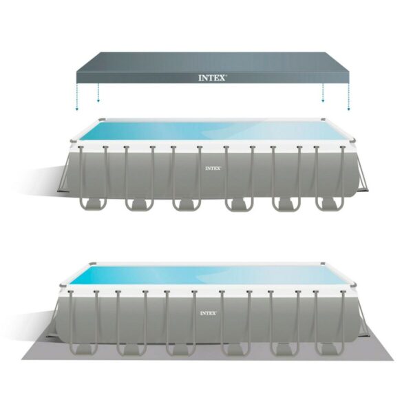 Schwimmbad Abnehmbar Intex 732 x 132 x 366 cm – Bild 5