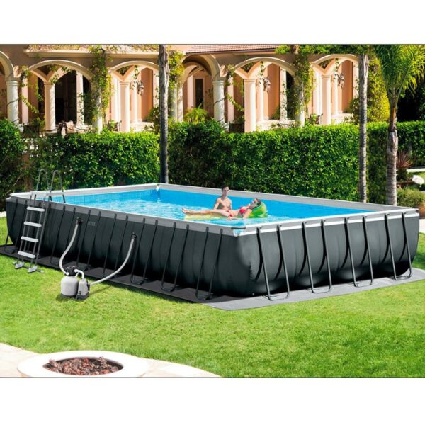 Schwimmbad Abnehmbar Intex 26378 975 x 132 x 488 cm – Bild 2