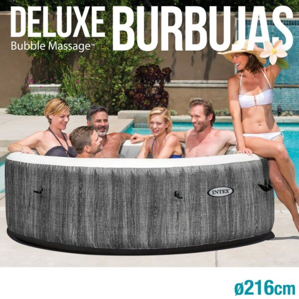 Aufblasbares Spa Intex Purespa Greywood Deluxe 28442EX 6 Plätze 220-240 V 1741 l/h 1089 L – Bild 2