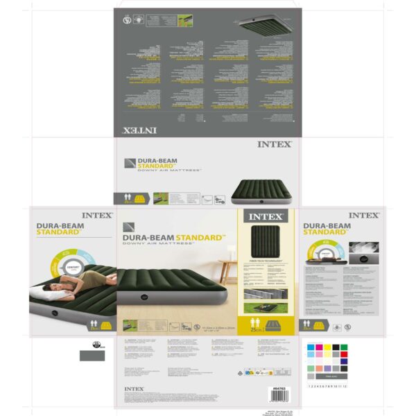 Luftmatratze Intex 152 x 25 x 203 cm – Bild 6