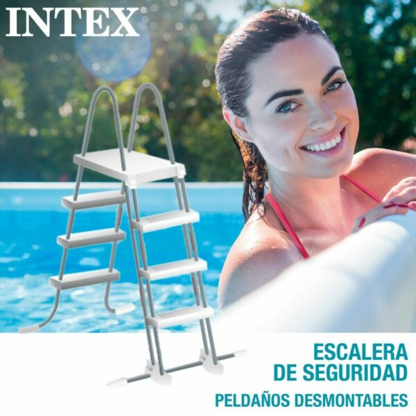 Schwimmbad Abnehmbar Intex 8.418 l rechteckig 400 x 200 x 122 cm – Bild 4