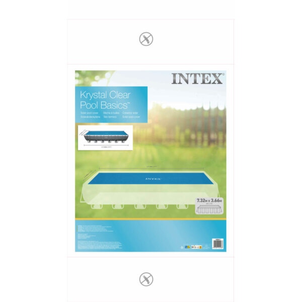 Poolabdeckung Intex 28017 Solar 732 x 366 cm – Bild 4