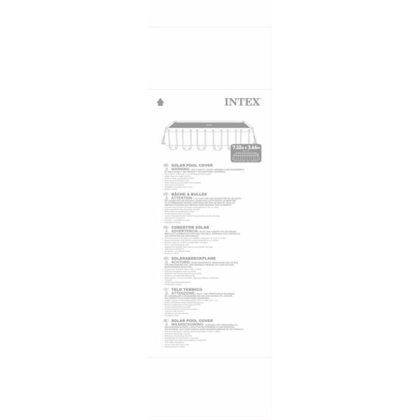 Poolabdeckung Intex 28017 Solar 732 x 366 cm – Bild 5
