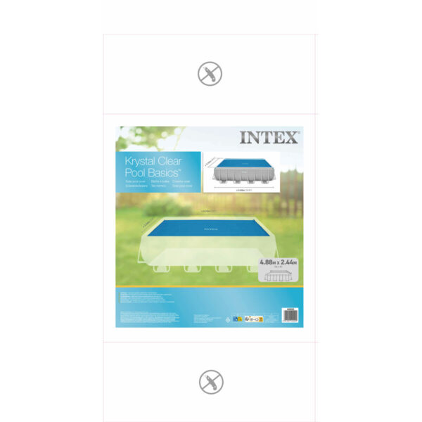 Poolabdeckung Intex 28029 rechteckig Solar 476 x 234 cm – Bild 4