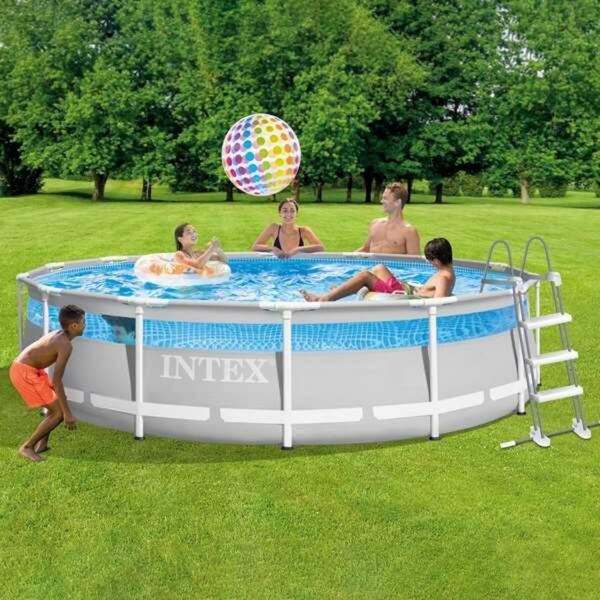 Schwimmbad Abnehmbar Intex 427 x 107 x 427 cm – Bild 3