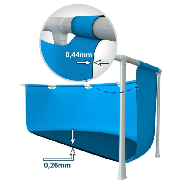 Schwimmbad Abnehmbar Intex 183 x 38 x 183 cm – Bild 7