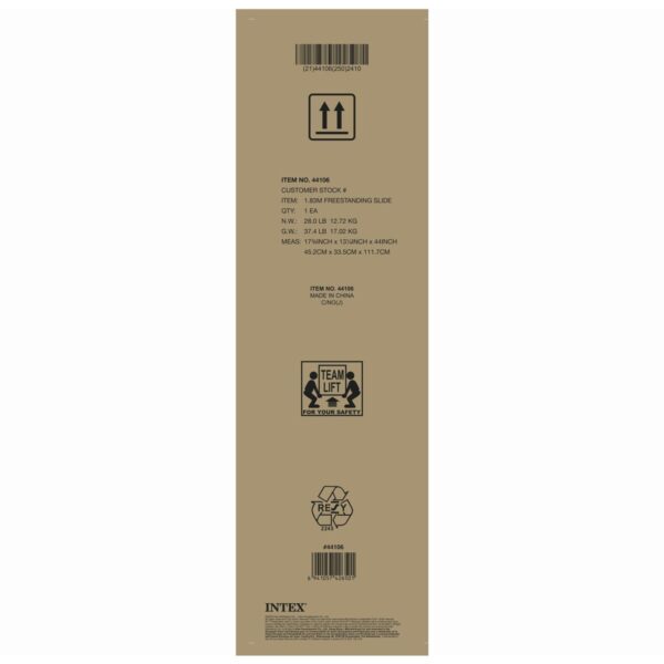 Pool-Rutsche Intex 84 x 119 x 196 cm – Bild 6