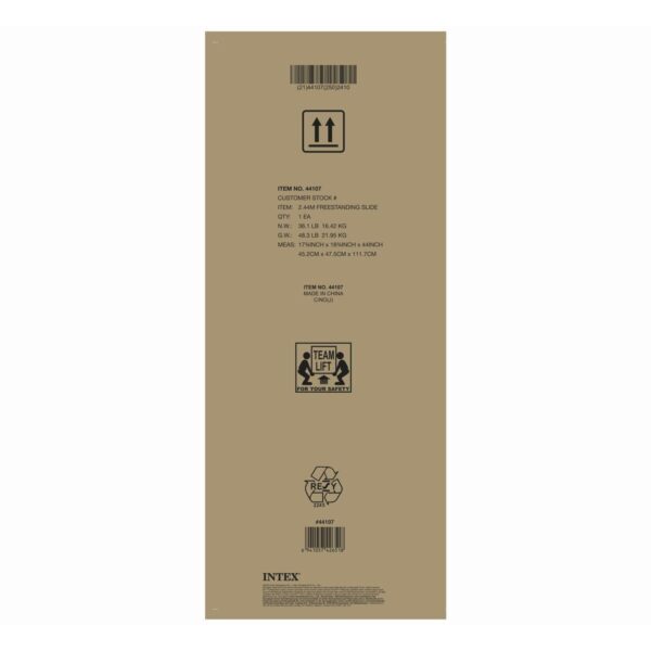 Pool-Rutsche Intex 84 x 147 x 251 cm – Bild 7