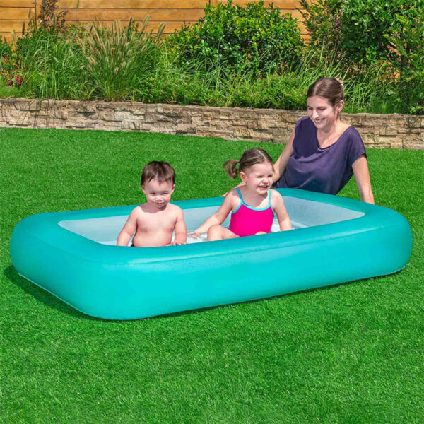 Bestway Aufblasbares Babybecken Gepolsterter Boden 104x25 cm +2 Jahre Garten 51115 – Bild 3