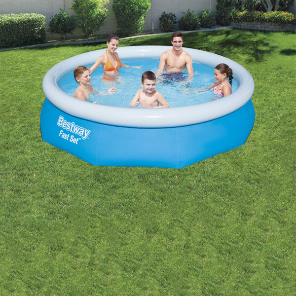 Bestway Aufblasbares Becken für Erwachsene mit Filter 305x76 cm Garten 57270 – Bild 5