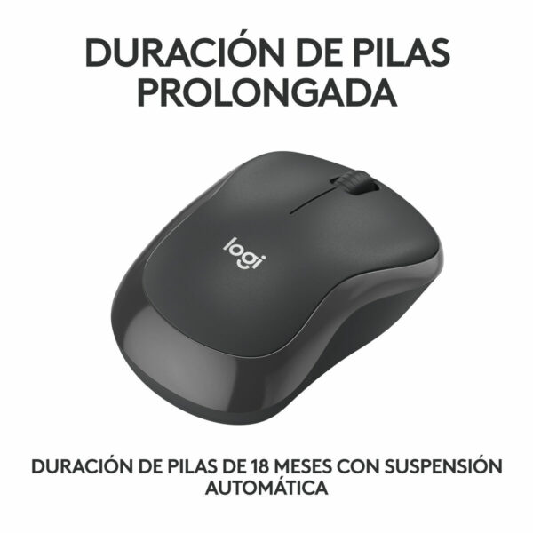 Drahtlose Bluetooth Maus Logitech M240 Graphit Schwarzweiß – Bild 8