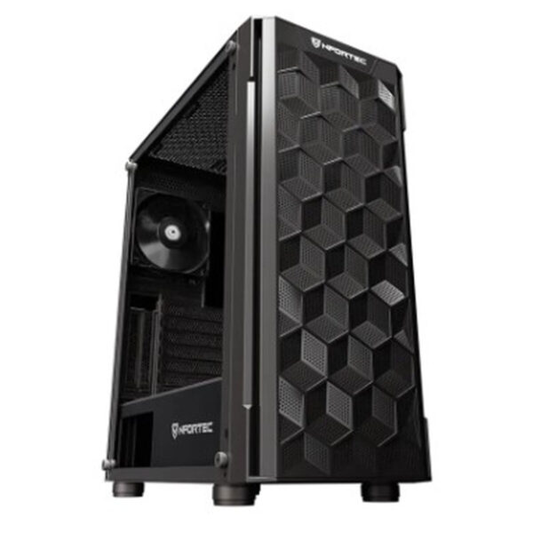ATX Semi-Tower Gehäuse Nfortec NF-CS-AZIR-B Schwarz – Bild 5