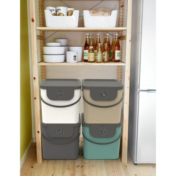 Behälter Rotho Albula Blau 40 L rechteckig – Bild 4