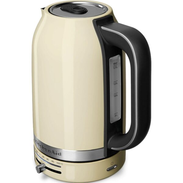 Wasserkocher KitchenAid 5KEK1701EAC Creme plástico,acero inoxidable 2400 W 1,7 L (1 Stück) – Bild 4