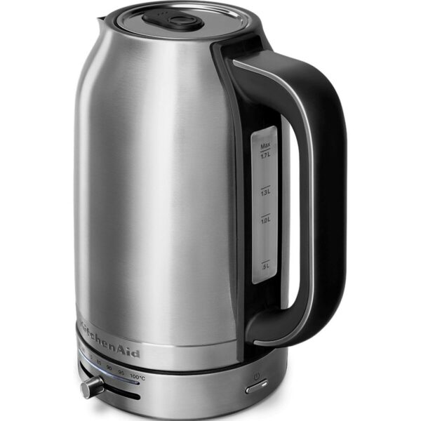 Wasserkocher KitchenAid 5KEK1701ESX Grau plástico,acero inoxidable 2400 W 1,7 L (1 Stück) – Bild 4