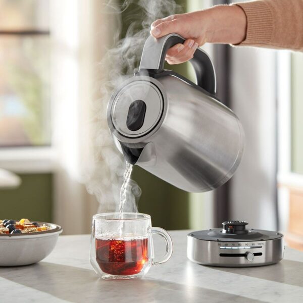 Wasserkocher KitchenAid 5KEK1701ESX Grau plástico,acero inoxidable 2400 W 1,7 L (1 Stück) – Bild 5
