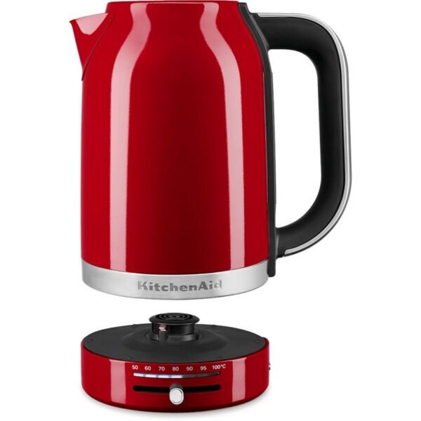 Wasserkocher KitchenAid 5KEK1701EER Rot plástico,acero inoxidable 2400 W 1,7 L (1 Stück) – Bild 3