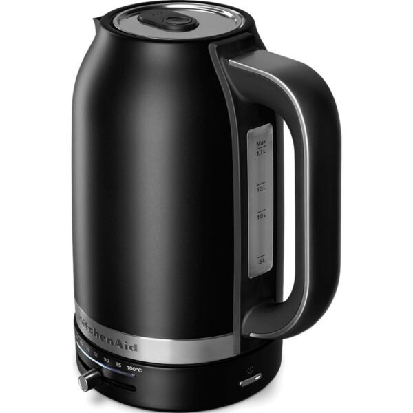 Wasserkocher KitchenAid 5KEK1701EBM Schwarz plástico,acero inoxidable 2400 W 1,7 L (1 Stück) – Bild 4