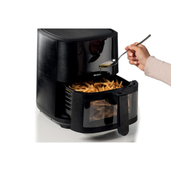 Heißluftfritteuse Ariete 4626 Schwarz 1300 W 6 L – Bild 2