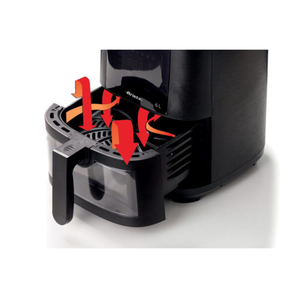 Heißluftfritteuse Ariete 4626 Schwarz 1300 W 6 L – Bild 3