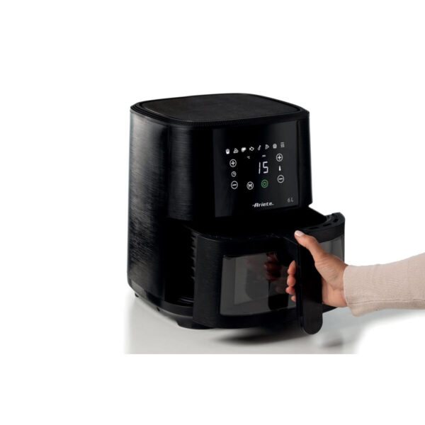 Heißluftfritteuse Ariete 4626 Schwarz 1300 W 6 L – Bild 4