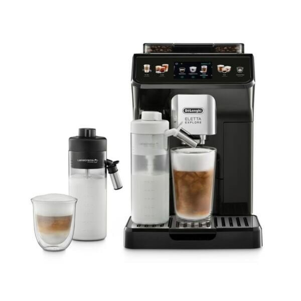 Superautomatische Kaffeemaschine DeLonghi ECAM 450.55.G Grau 1450 W 19 bar 300 g 1,8 L