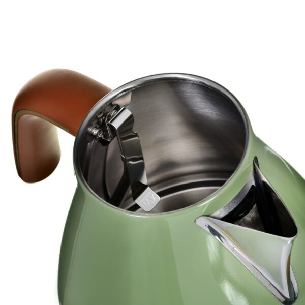 Teekanne DeLonghi KBOV 2001.GR grün Edelstahl 1,7 L – Bild 4