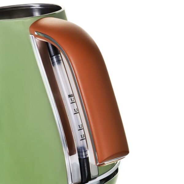 Teekanne DeLonghi KBOV 2001.GR grün Edelstahl 1,7 L – Bild 5