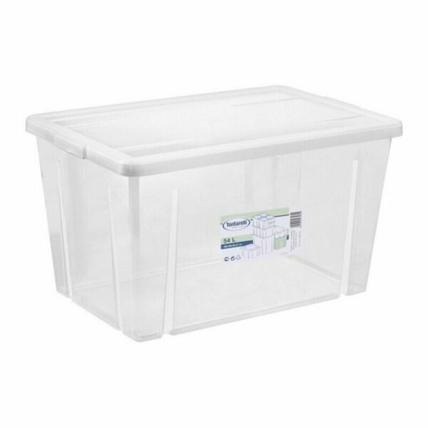 Aufbewahrungsbox mit Deckel Tontarelli Linea box 54 L 59 x 39 x 33 cm (6 Stück) – Bild 2