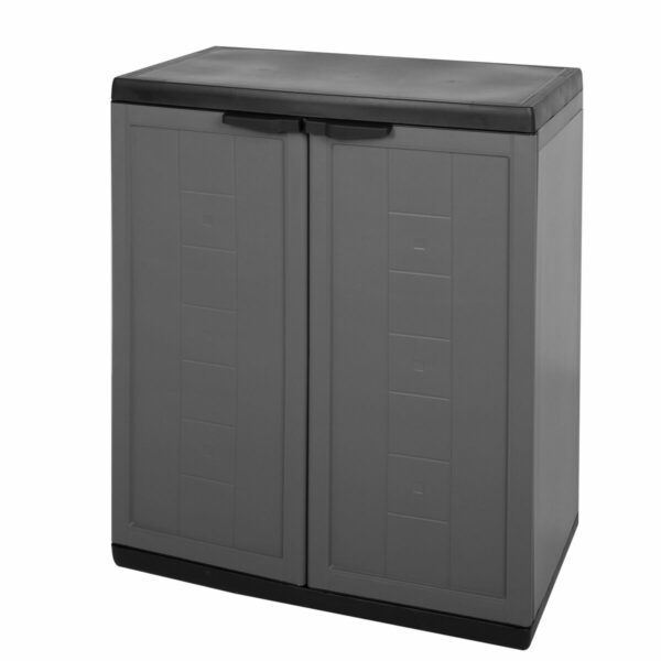 Schrank Curver Dunkelgrau Kunststoff 68 x 87 x 39 cm