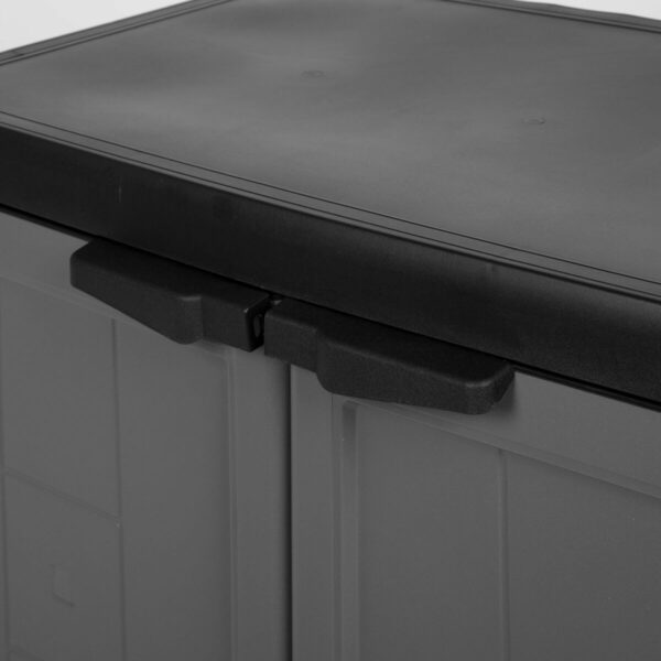 Schrank Curver Dunkelgrau Kunststoff 68 x 87 x 39 cm – Bild 6