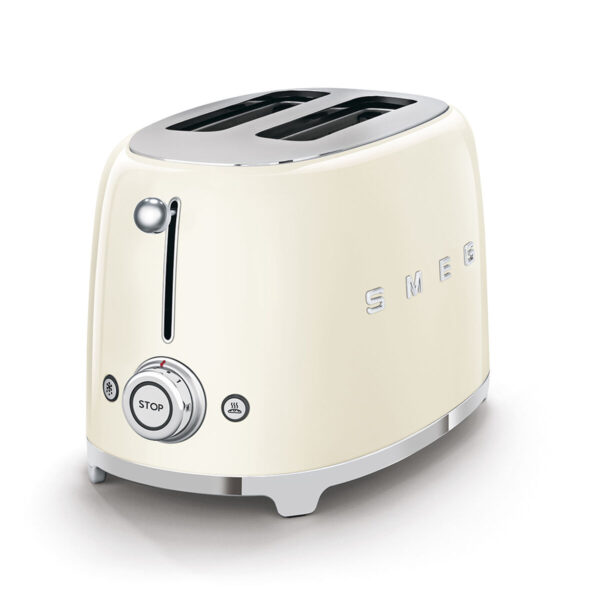 Toaster Smeg TSF03PGEU 950 W Creme – Bild 2