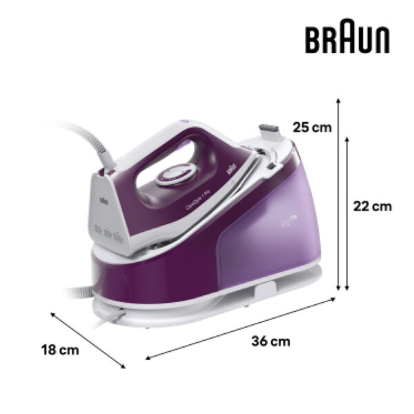Bügeleisenstation Braun IS1514VI 2200 W aus Keramik – Bild 2
