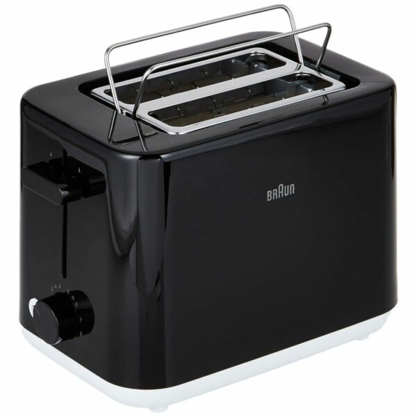 Toaster Braun HT 1010 BK 900 W Schwarz/Silberfarben – Bild 2