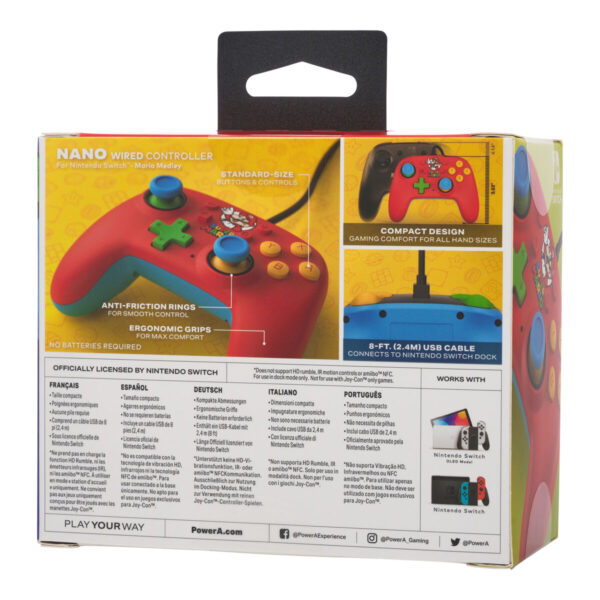 Gaming Controller Powera NANO Bunt Nintendo Switch – Bild 3