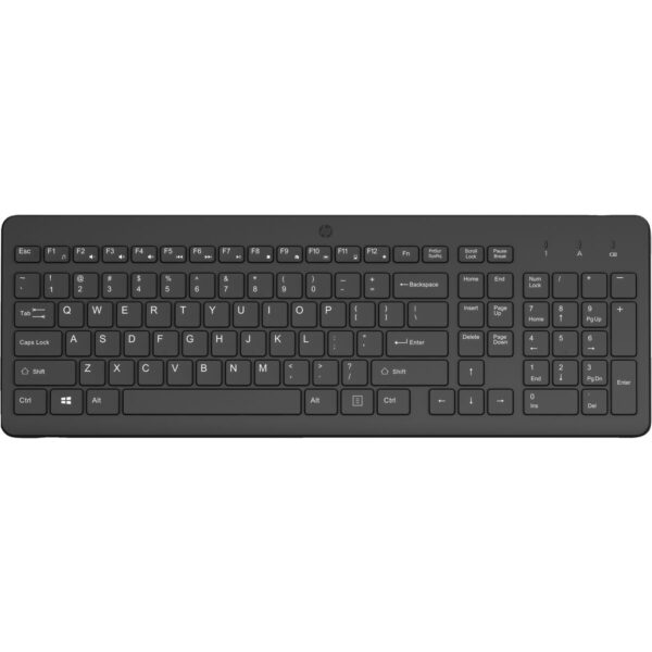 Drahtlose Tastatur HP 225 Schwarz Qwerty Spanisch QWERTY – Bild 2