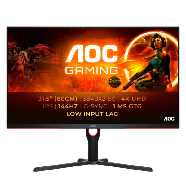 Gaming-Monitor AOC U32G3X/BK 4K Ultra HD 32" – Bild 3